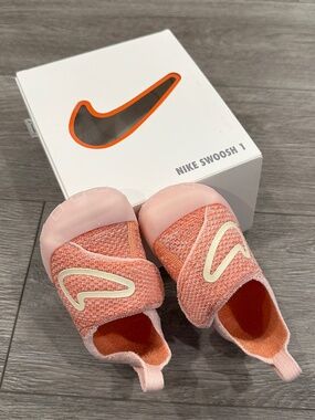 NEW Nike Kids' Swoosh 1 Sneaker (Baby & Walker) 7c / 13cm